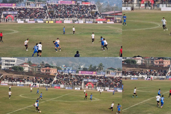 बुढासुब्बा गोल्डकपः रोयल थिम्पुलाई हराउँदै झापा-११ क्वाटरफाइनलमा